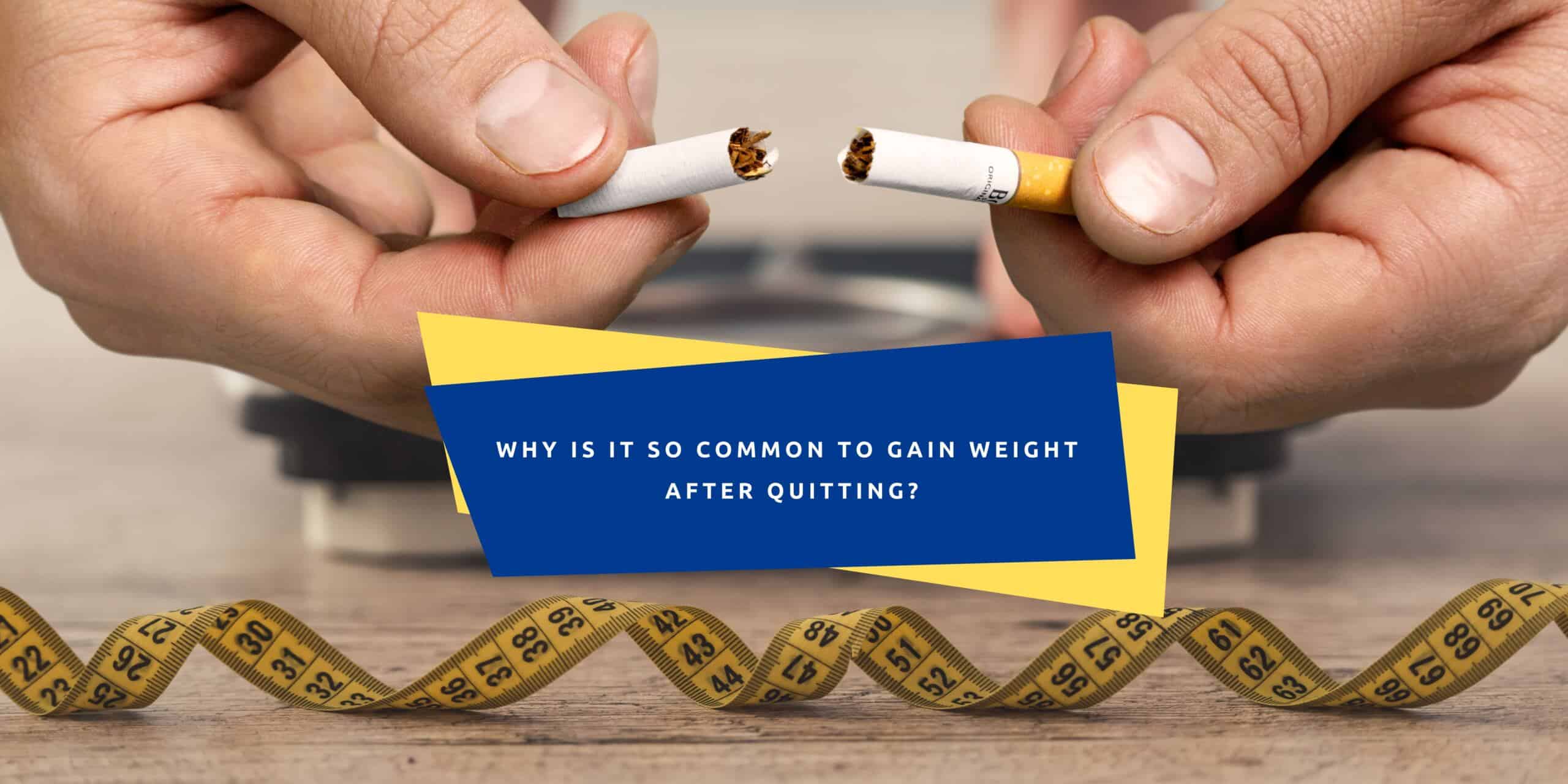 How to Prevent Gaining Weight After Giving up Smoking OneHealth.sg