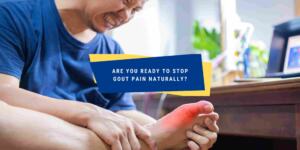 How to Stop gout pain Naturally at Home