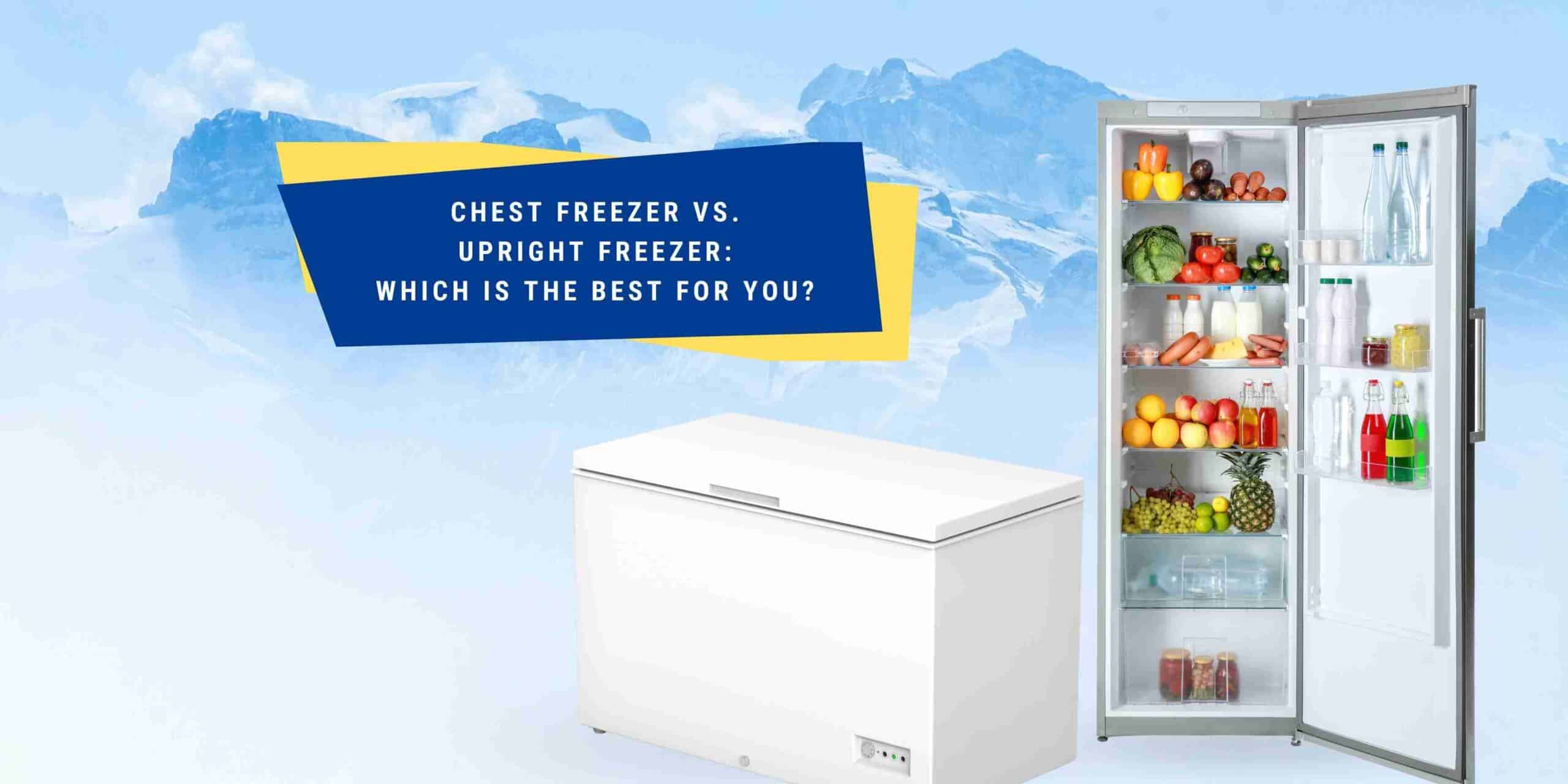 The Pros and Cons of Owning A Chest Freezer VS An Upright Freezer